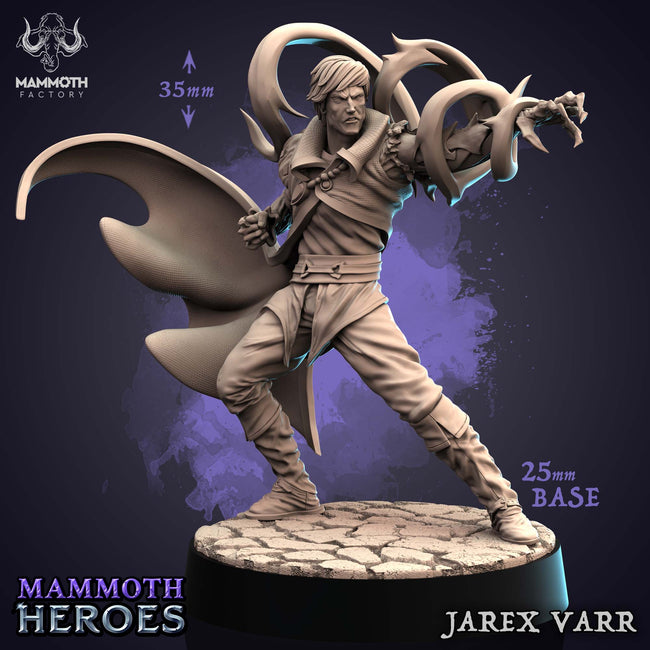 Jarex Varr (Undead Male Human Necromancer) - Collectors World Toys Hover Image