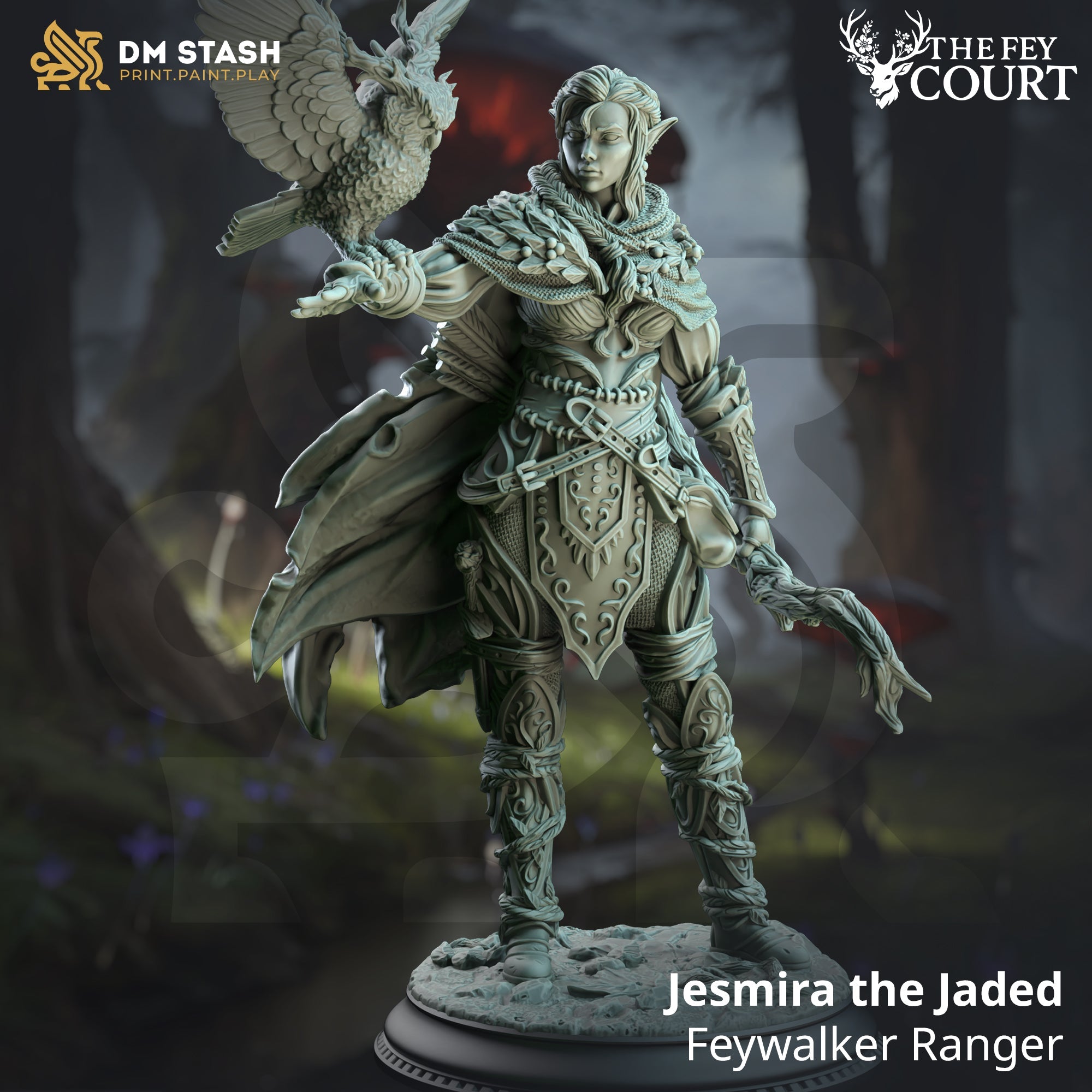 Jesmira the Jaded (Female Feywalker Elf Ranger) -