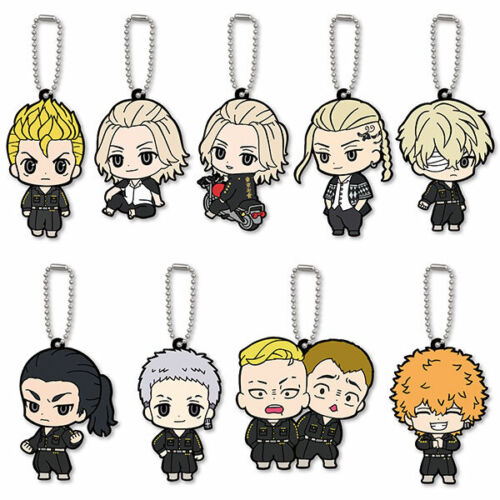 Tokyo Revengers Rubber Mascot Capsule Toy Gashapon (1 Capsule) Main image