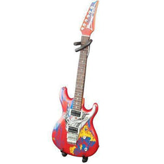 Joe Satriani Silver Surfer Miniature Guitar Replica - Collectors World Toys