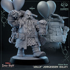 "Jolly" Jorgessen, Stoutmaster (Male Dwarf Fighter) -