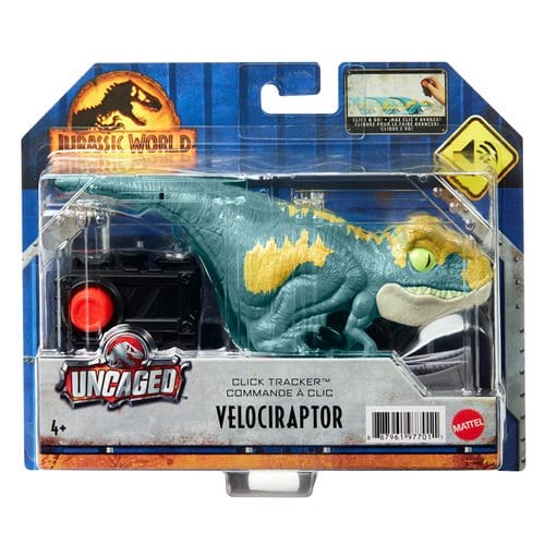 Jurassic World Dominion Click Tracker Blue Velociraptor Main image