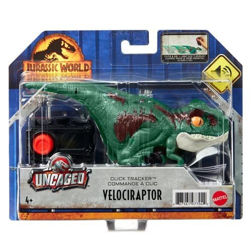Jurassic World Dominion Uncaged Click Tracker Velociraptor Main image