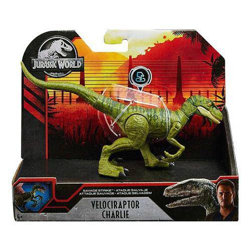 Jurassic World Savage Strike Velociraptor Charlie Main image