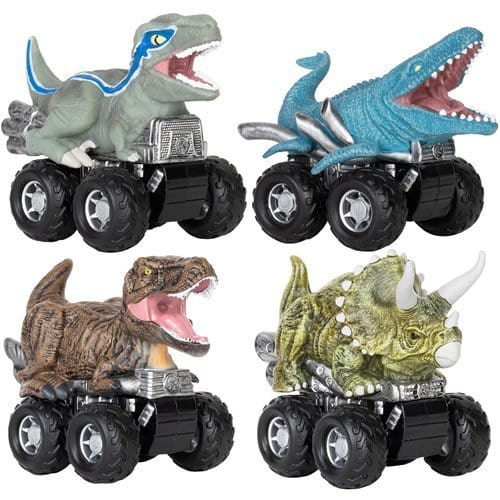 Jurassic World Zoom Riders - Set of 4(loose) Main image