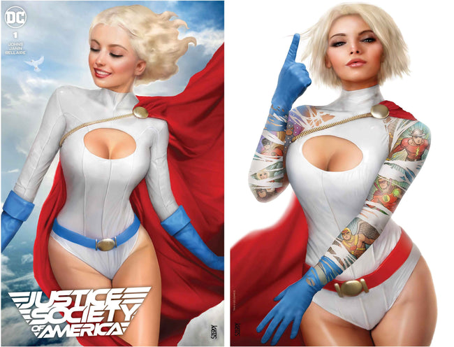 JUSTICE SOCIETY OF AMERICA #1 (NATHAN SZERDY EXCLUSIVE TRADE/VIRGIN VARIANT)(2022) COMIC BOOK Hover Image