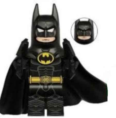Dark Vigilante Custom Minifig – Night Guardian Hero Main image