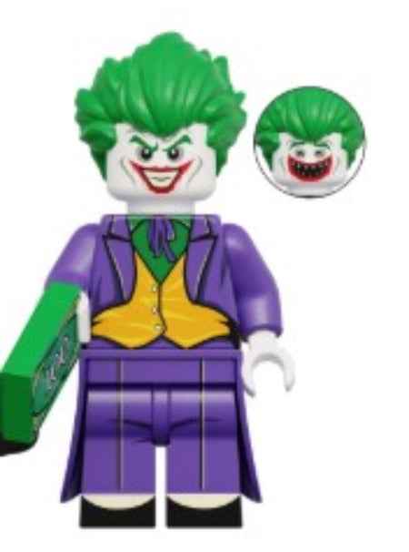Clown Prince Custom Minifig – Chaotic Crime Mastermind Hover Image