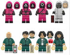 Squid Game Custom Minifig Set S2S1 (9 Figures) - Collectors World Toys