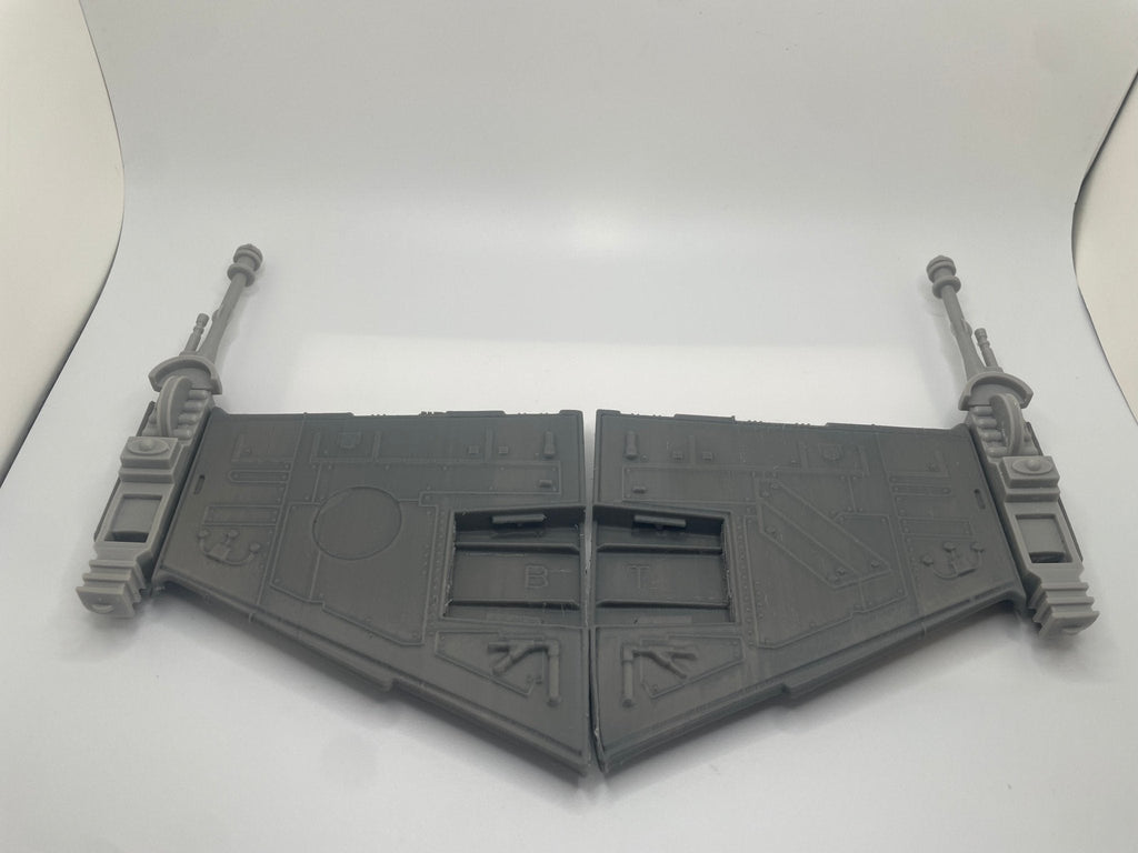 Kenner B-Wing fighter Top and Bottom & Cannons set REPRO - Collectors World Toys