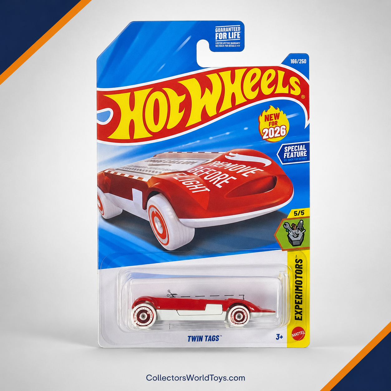 Hot Wheels Twin Tags | Experimotors Series 5/5 - 166/250 Main image