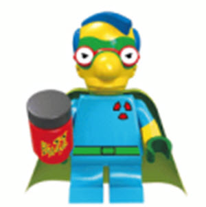 Proton Milhouse Custom Minifig - Collectors World Toys Hover Image