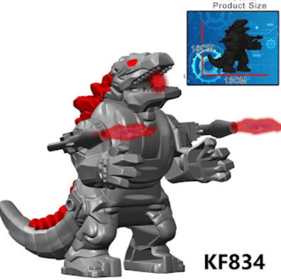Mechagodzilla Custom Figure – The Ultimate Mechanical Titan! - Collectors World Toys Hover Image