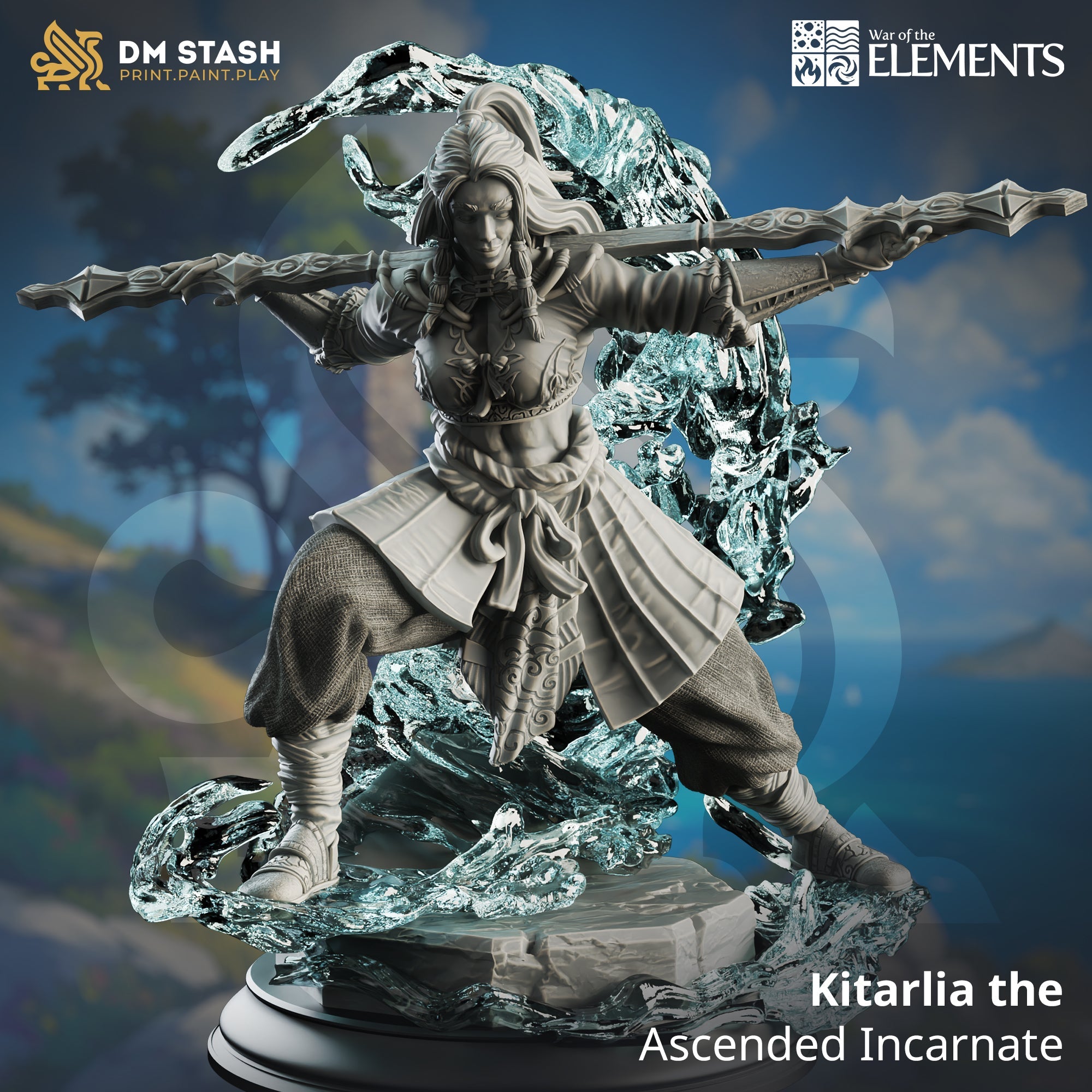 Kitarlia, the Ascended Incarnate (Female Water Elemi) Main image
