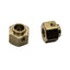 (2) 12mm x 8mm wide Brass Hexes for Traxxas TRX4
