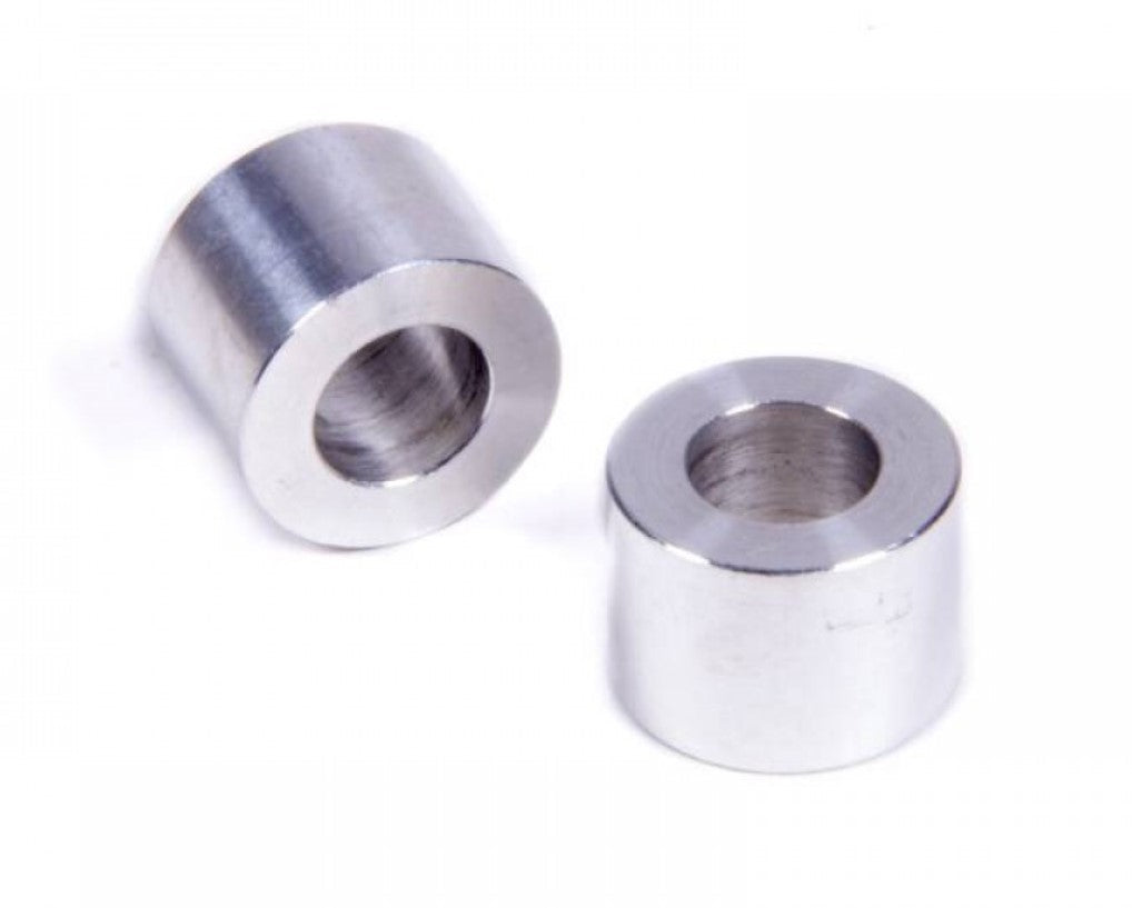 3mm x 6mm Aluminum Spacers Natural (25pcs)