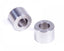 3mm x 6mm Aluminum Spacers Natural (25pcs)