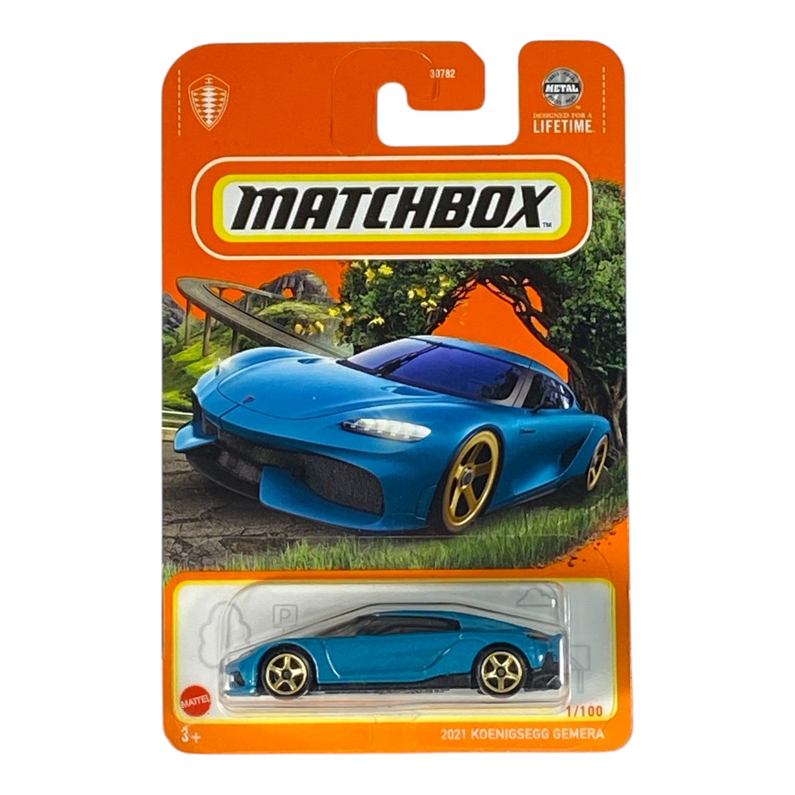 Matchbox 2021 koenigsegg Gemera - Matchbox Series 1/100 Main image