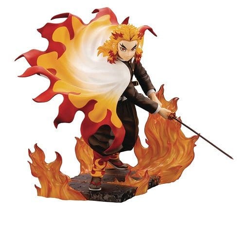 Kotobukiya Demon Slayer ARTFX J Statue - Select Figure(s) Kyojuro Rengoku