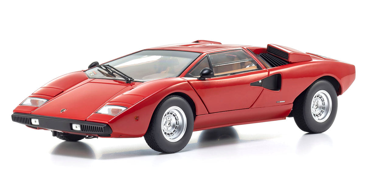1/18 LAMBORGHINI COUNTACH LP400 (RED) Diecast Model