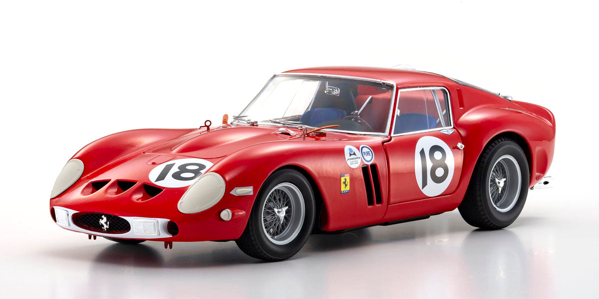 1/18 FERRARI 250GT0 1963 DAYTONA 3H #18 (RED)