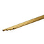 Round Brass Tube: 1.5mm OD x 0.225mm Wall x 300mm Long