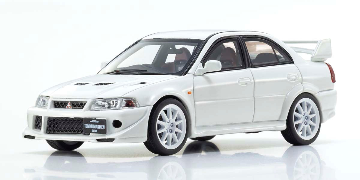 Kyosho Original Diecast 1/43 Mitsubishi Lancer Evolution VI (White)
