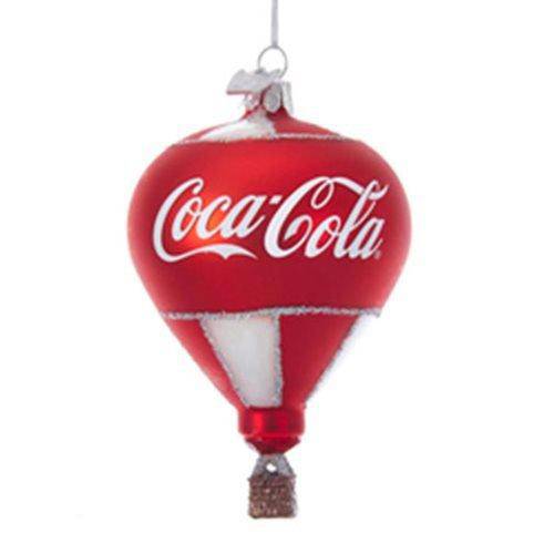 Kurt Adler - Coca Cola Ornament - Choose your Style Balloon 3 1 2" Glass