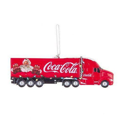 Kurt Adler - Coca Cola Ornament - Choose your Style Truck 5" Resin