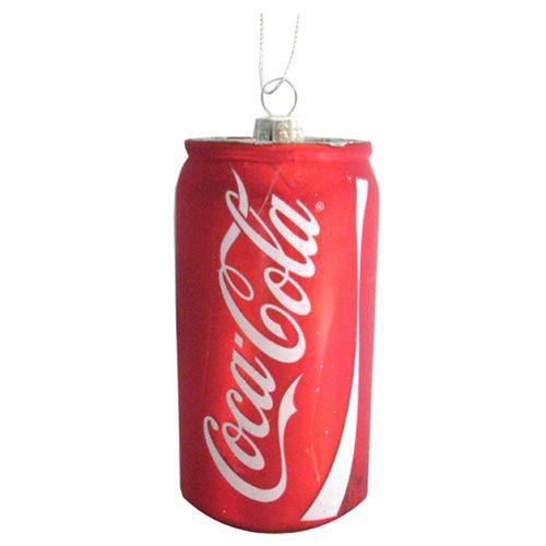 Kurt Adler - Coca Cola Ornament - Choose your Style Can 4 3 4-Inch Glass Holiday