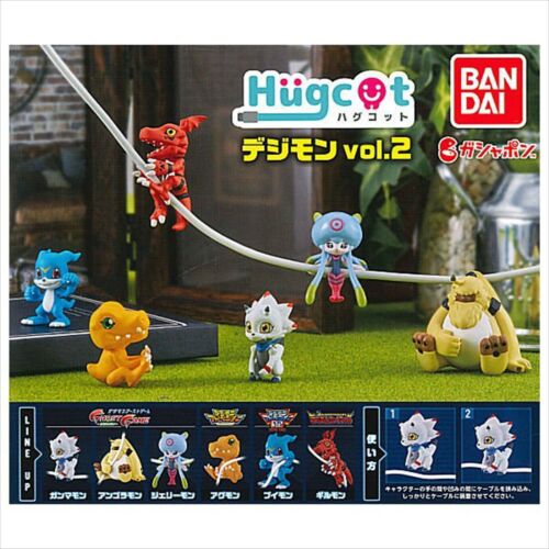 Digimon Adventure Hugcot Vol. 2 Capsule Toy Gashapon (1 Capsule) Main image