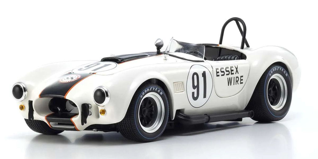 Kyosho - 1/18 Scale Shelby Cobra 427 S/C Essex Wire #91 Model