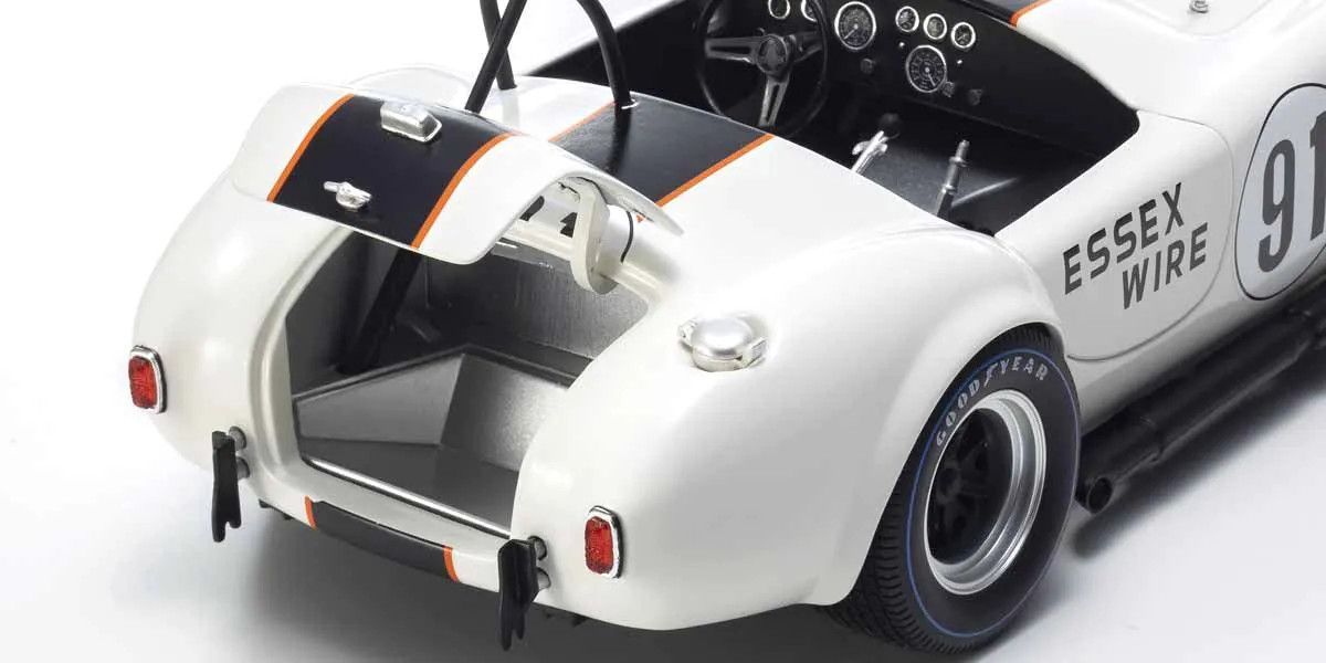 Kyosho - 1/18 Scale Shelby Cobra 427 S/C Essex Wire #91 Model