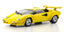 Kyosho - 1/18 Scale Lamborghini Countach LP5000 Quattrovalvole Yellow Model Diecast Car