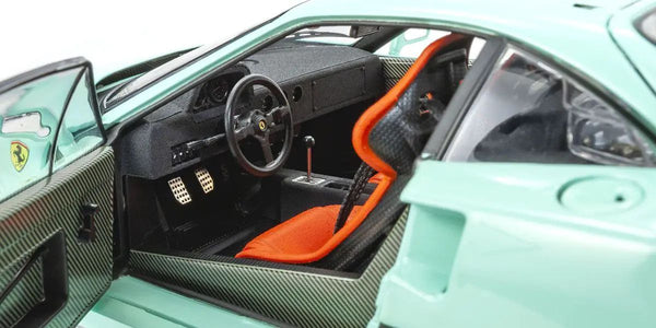 1/18 Ferrari F40 Diecast Model, Mint Green