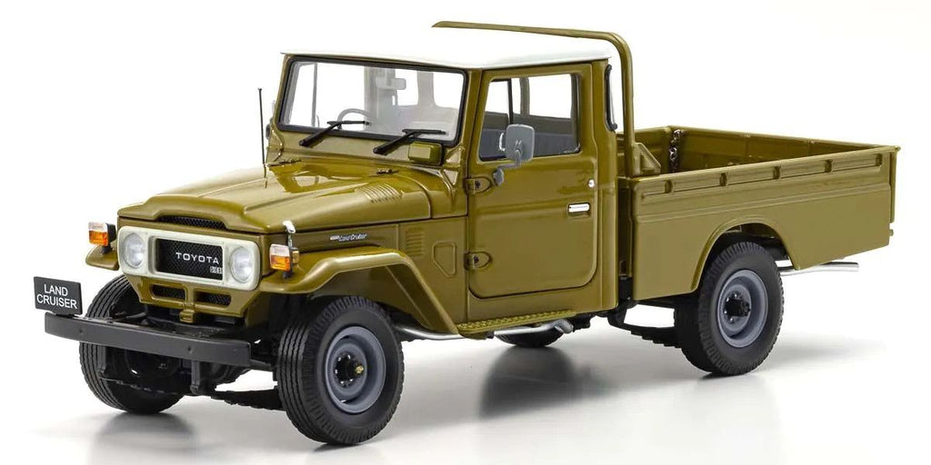 1/18 Scale Toyota Land Cruiser 40 Pickup Olive Model Diecast Car