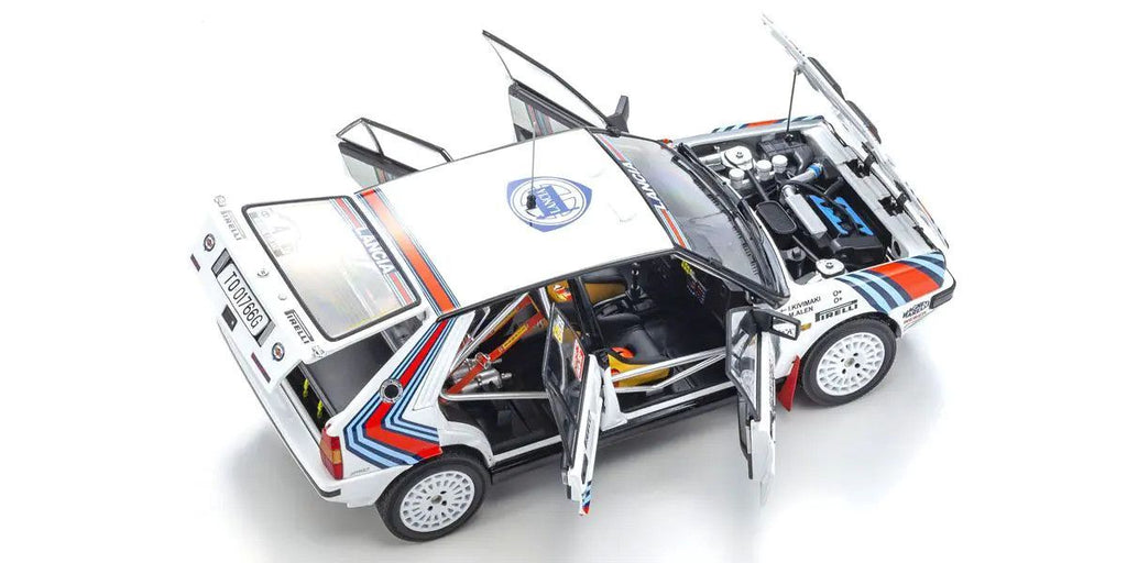 1/18 Lancia Delta HF 4WD 1000 Lakes Team Lancia 1987 #4, Die Cast Model