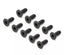 TP Flat Head Screw (Hex/M3x8/10pcs)