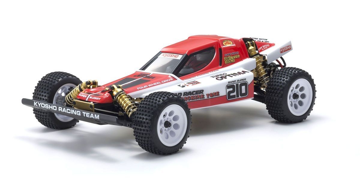 Kyosho - 1/10 Electric Radio Control 4WD Racing Buggy Turbo Optima