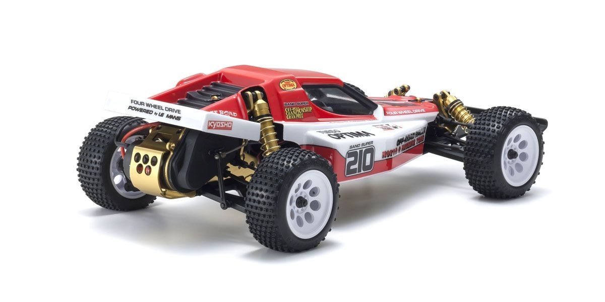 Kyosho - 1/10 Electric Radio Control 4WD Racing Buggy Turbo Optima