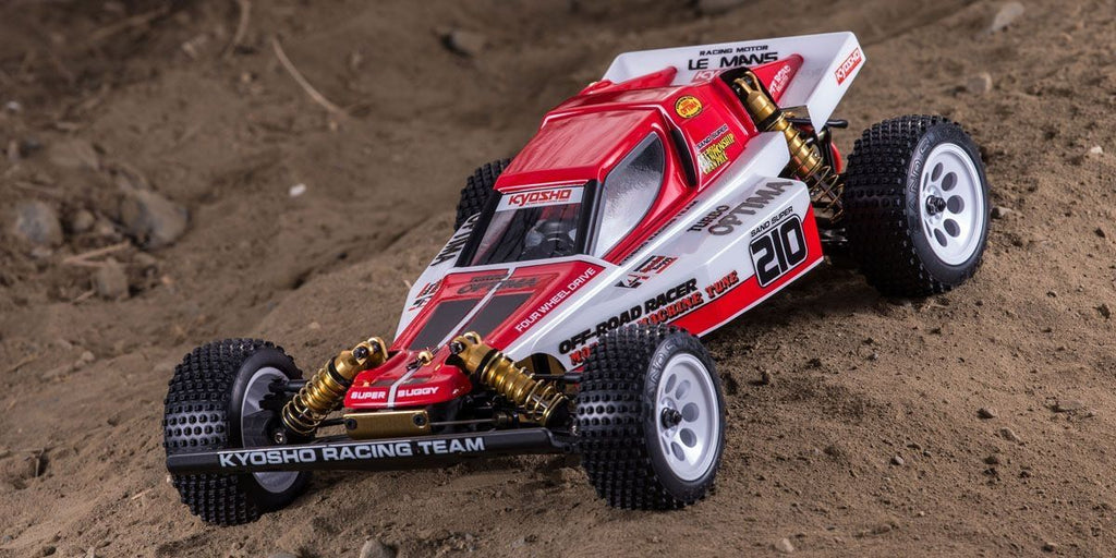 Kyosho - 1/10 Electric Radio Control 4WD Racing Buggy Turbo Optima