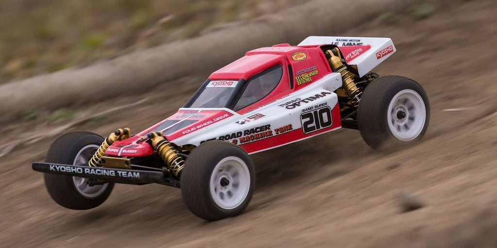 Kyosho - 1/10 Electric Radio Control 4WD Racing Buggy Turbo Optima