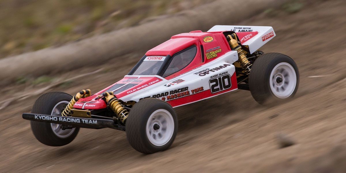 Kyosho - 1/10 Electric Radio Control 4WD Racing Buggy Turbo Optima
