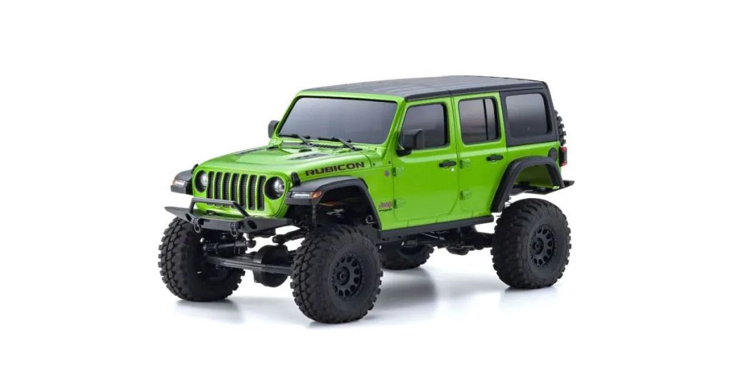 Mini-Z 4x4 Jeep Wrangler Unlimited Rubicon w/Interco Tires Mojito