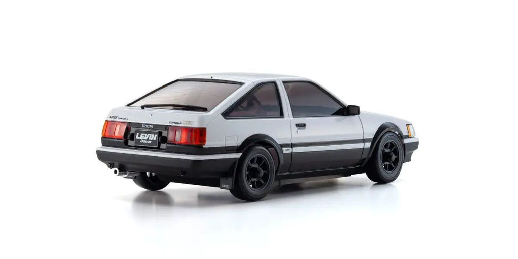 Mini-Z AWD Readyset Toyota Corolla Levin AE86 White/Black