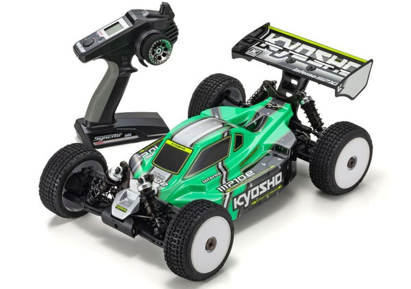1/8 4WD Inferno MP10e Racing Buggy Green, Readyset