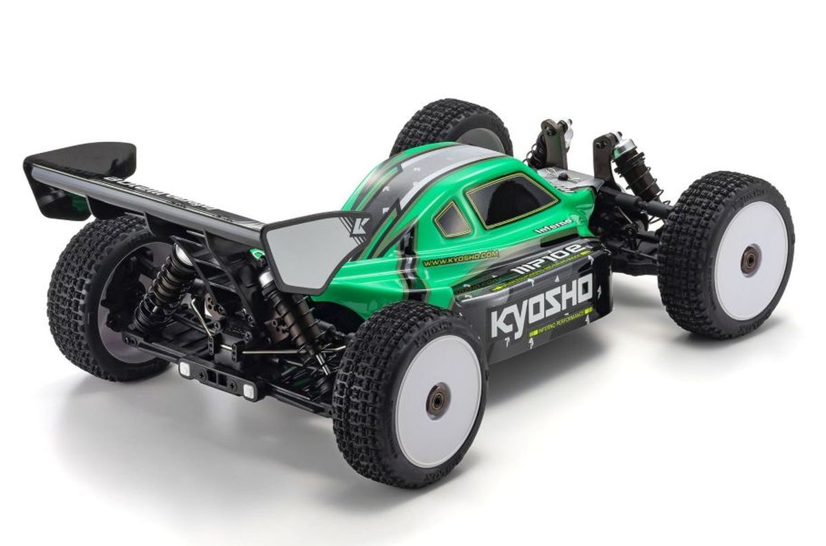 1/8 4WD Inferno MP10e Racing Buggy Green, Readyset