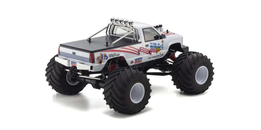 Kyosho - 1/8 Scale Radio Controlled 4WD Monster Truck USA-1 VE