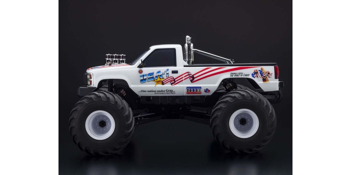 Kyosho - 1/8 Scale Radio Controlled 4WD Monster Truck USA-1 VE