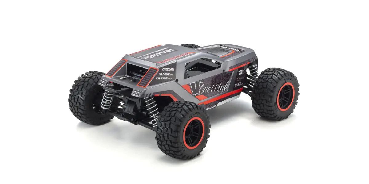 Kyosho - Fazer Mk2 Rage 2.0 4WD, Red